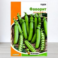 Семена гороха сахарного Фаворит, 30г, ТМ Яскрава